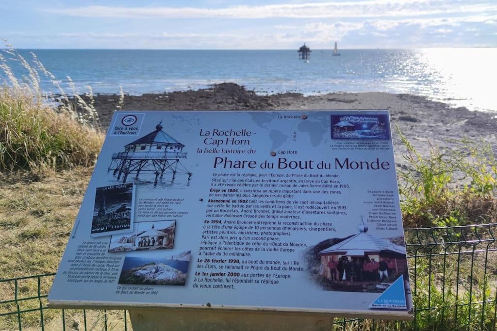 Joli Studio Pres De La Mer Avec Exterieur La Rochelle  Luaran gambar